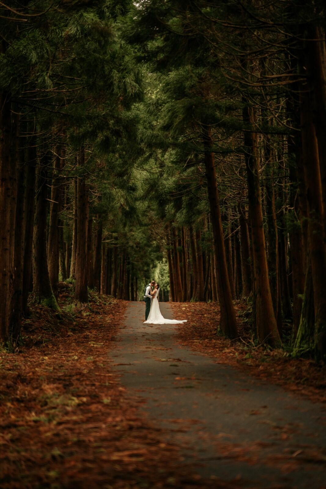 Ensaio pós-casamento nos Açores