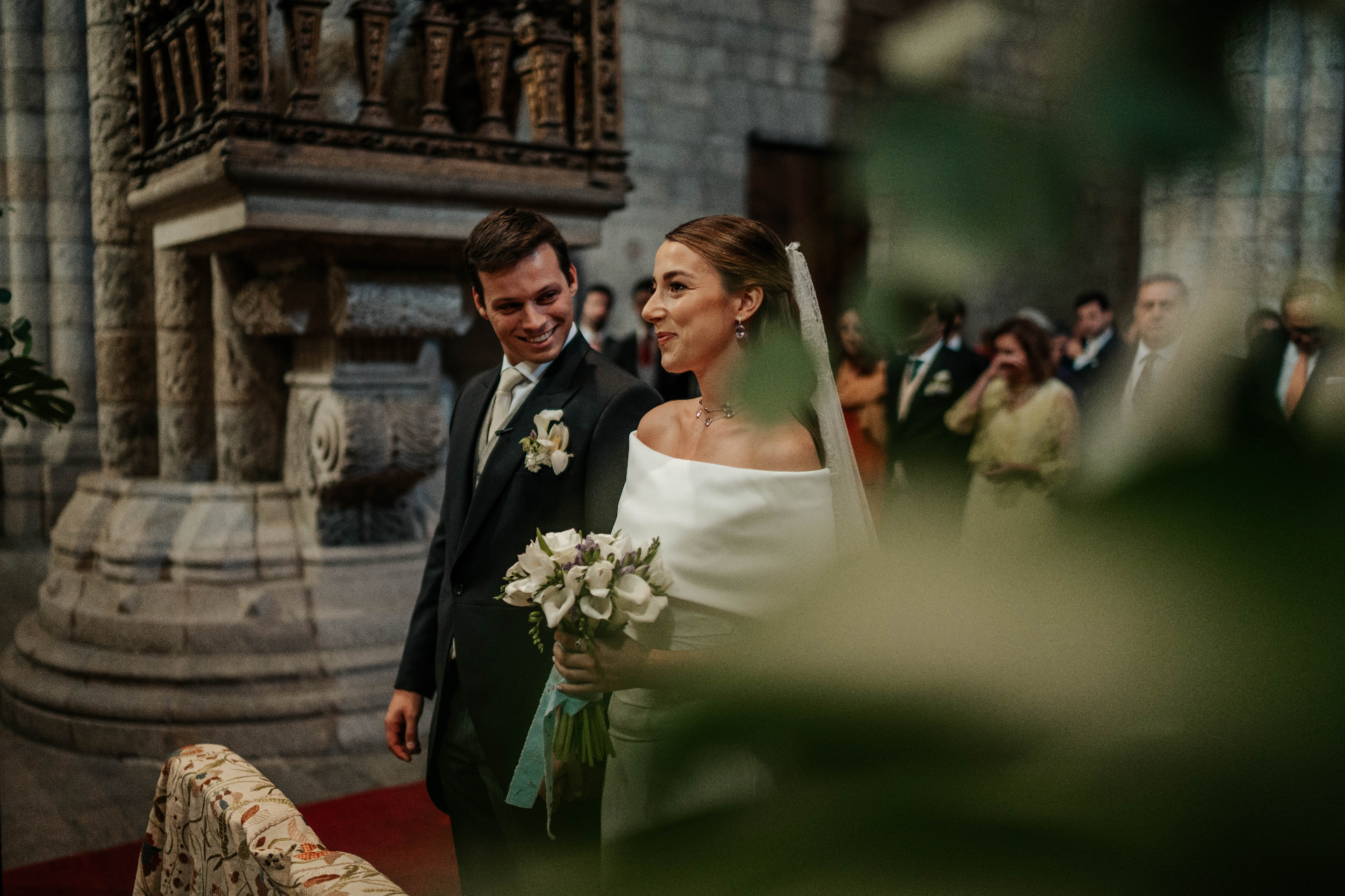 Cerimónia na igreja